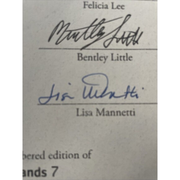 Borderlands 7 Signed AC edition # 265/400 Out of Print COA Brand New Unread OOP - Picture 7 of 10